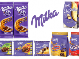 Echantillons produits Milka