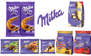 Echantillons produits Milka