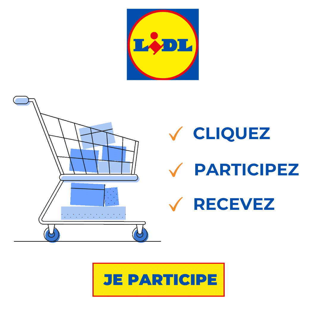 DES BONS DE REDUCTIONS LIDL A GAGNER GRATUITEMENT